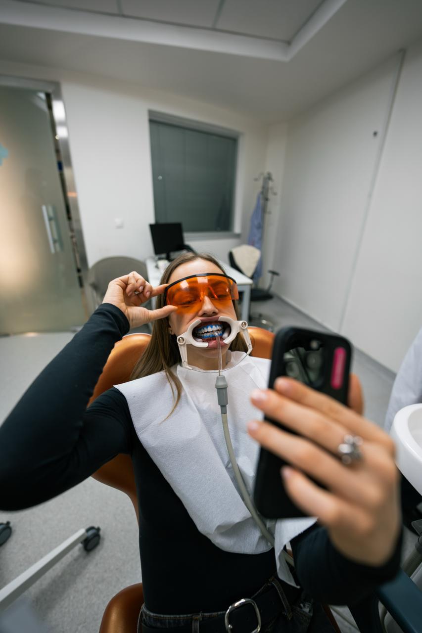 A treatment room at Mosdent