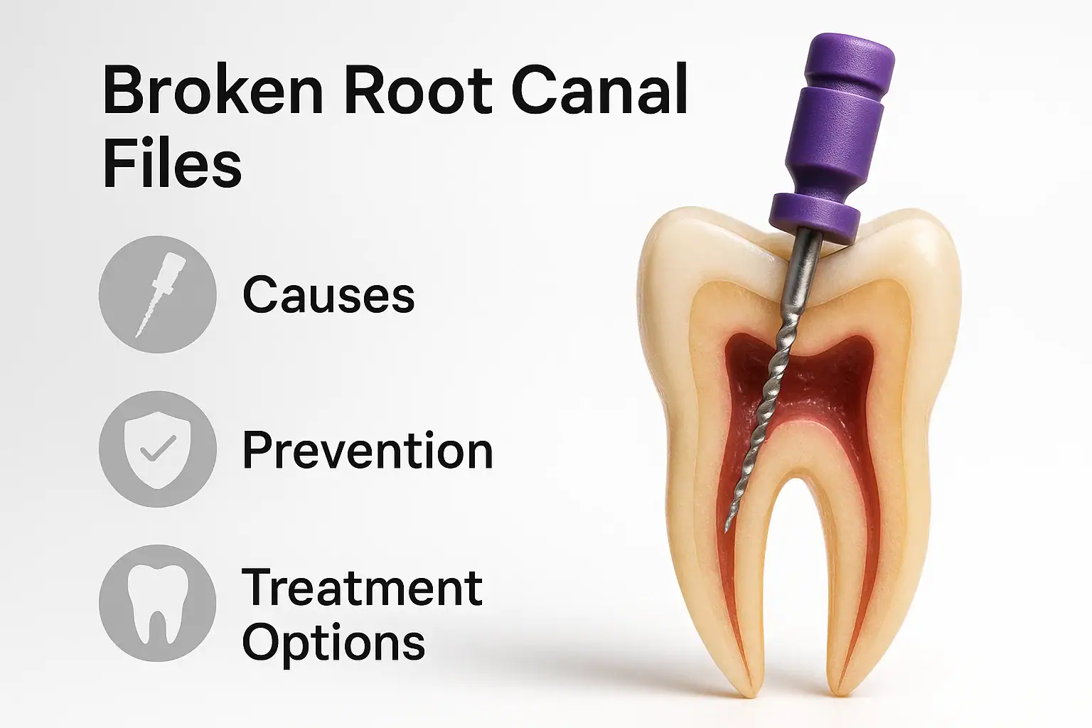 Broken Endodontic Files: Causes, Prevention, and Treatment Options