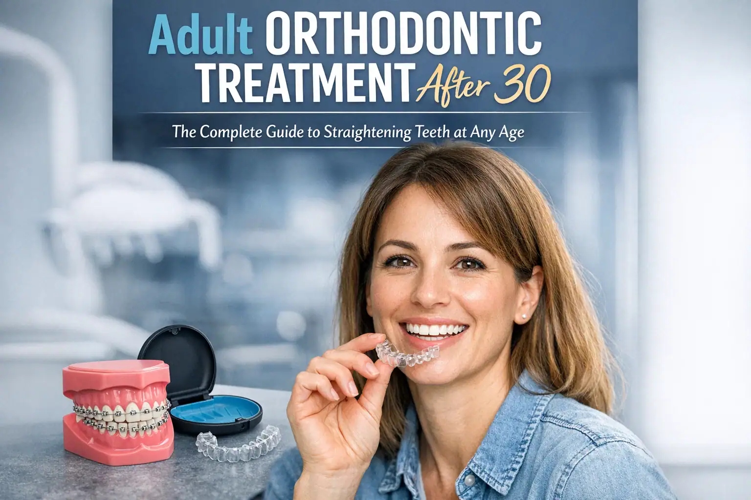 Adult Orthodontic Treatment After 30: The Complete Guide to Straightening Teeth at Any Age