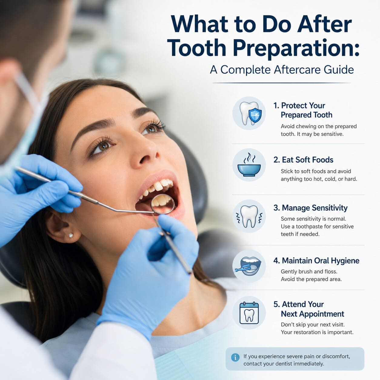 What to Do After Tooth Preparation: A Complete Aftercare Guide