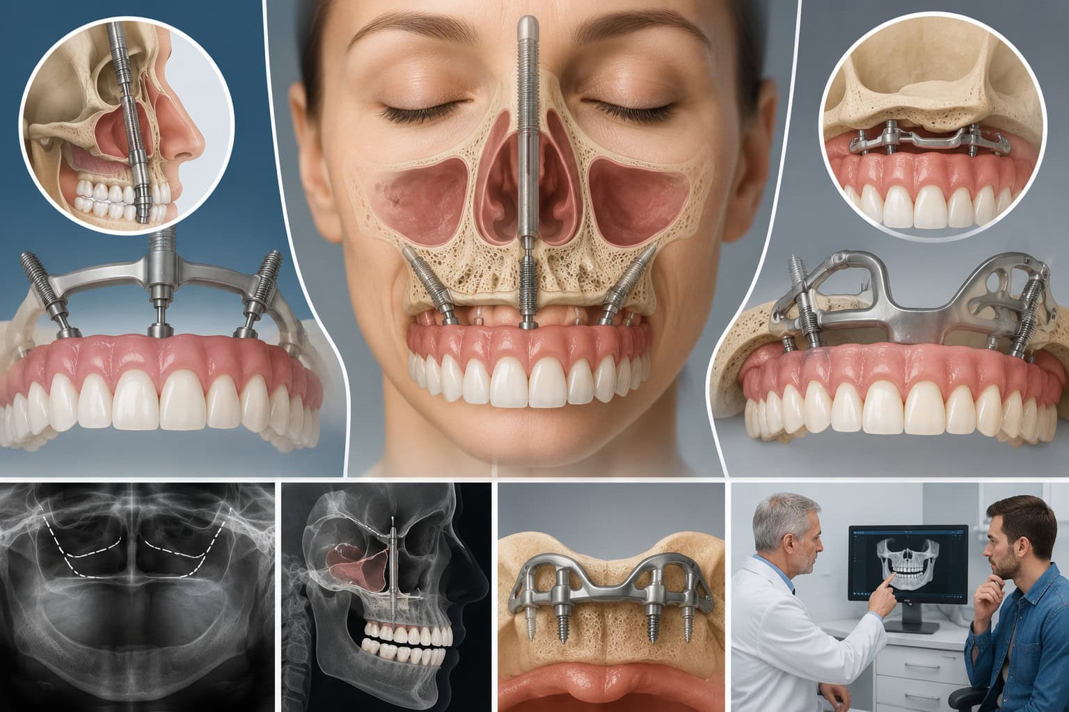 When Do You Need Transnasal or Subperiosteal Implants? A Guide for Complex Cases