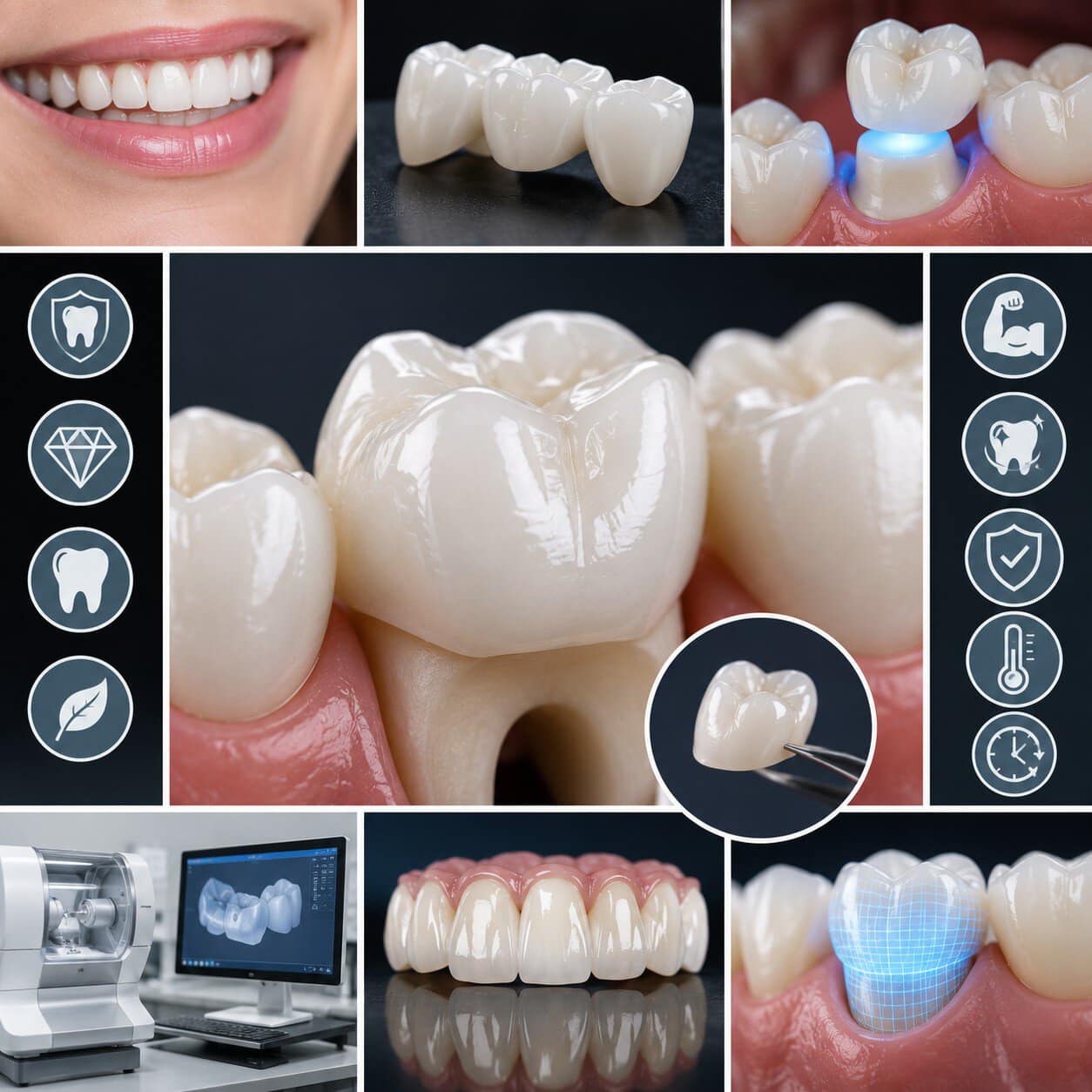 Zirconium Crowns: 9 Reasons They Outperform Every Other Dental Crown Material