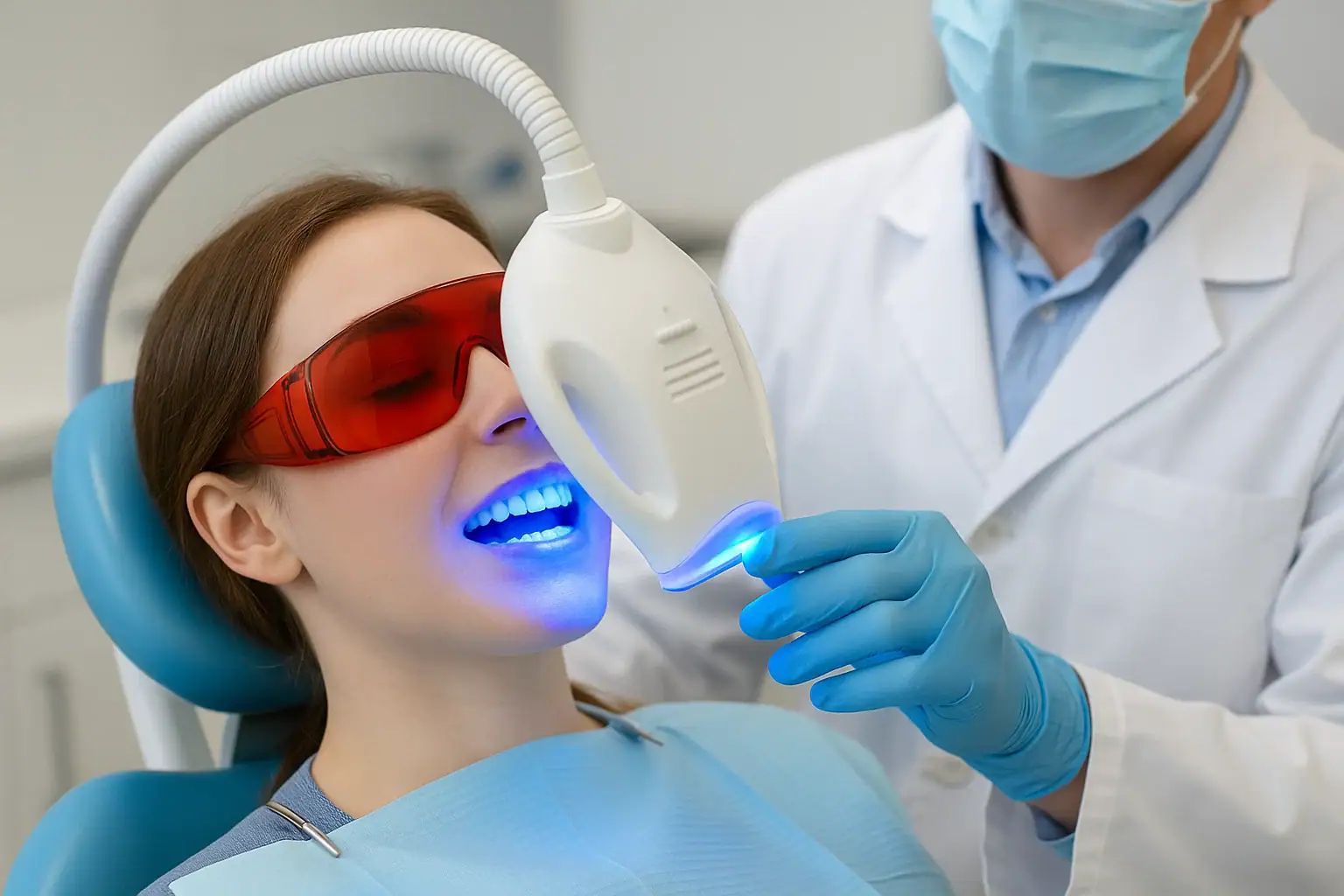 Laser Teeth Whitening