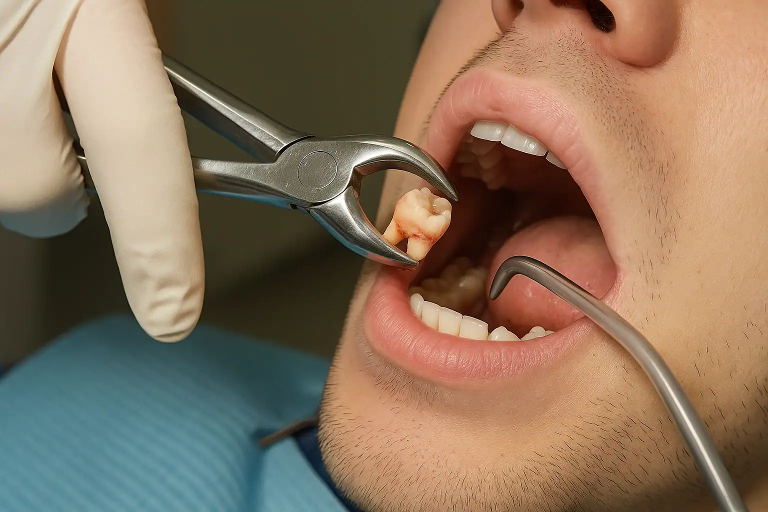 Extracted Wisdom Tooth Healing