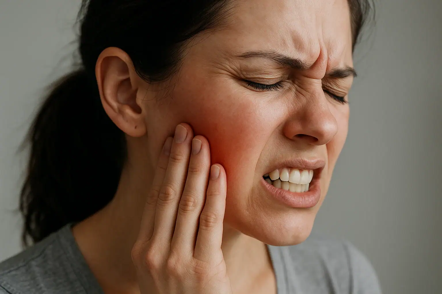 Jaw Pain from Teeth Grinding (Bruxism) and TMJ Disorder