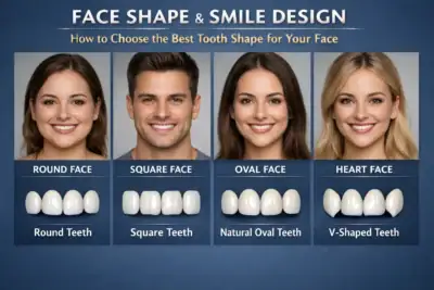 Face Shape and Smile Makeover: How to Choose the Best Tooth Shape for Your Face