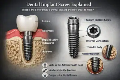 Dental Implant Screw Explained: What Is the Screw Inside a Dental Implant and How Does It Work?