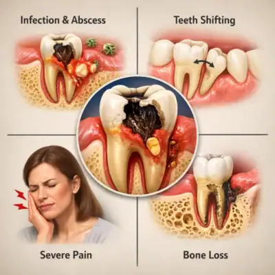What Happens If a Tooth That Needs Extraction Is Not Removed?